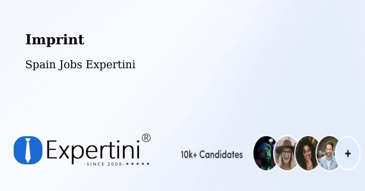 Imprint – Padrón - Spain Jobs Expertini